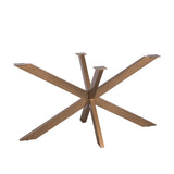 Matrixpoot Brons Ovaal/Rechthoek 140 cm Koker 4x8 cm