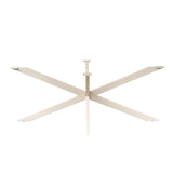 Matrixpoot Zand Ovaal/Rechthoek 190 cm Koker 4x8 cm