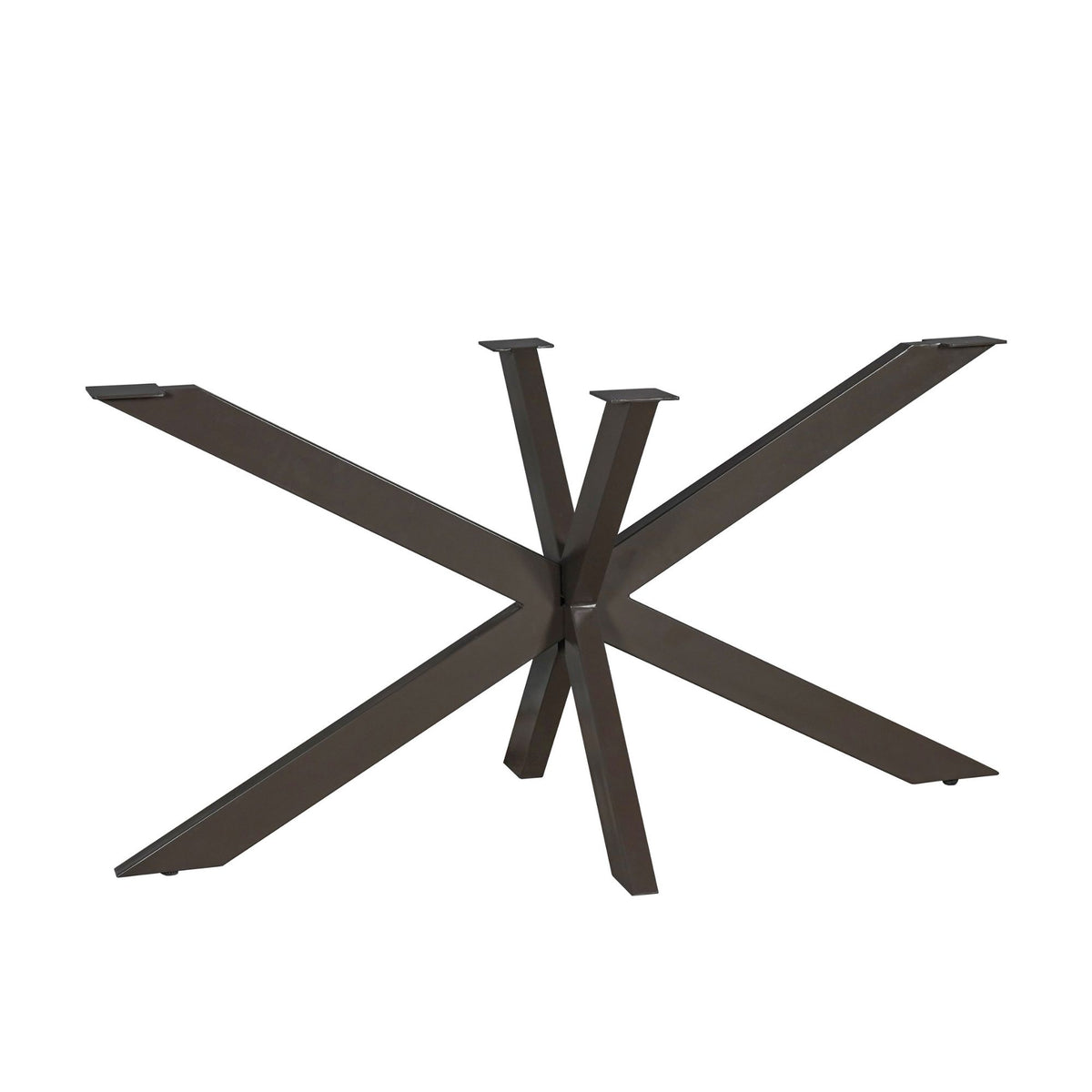 Matrixpoot Anordic Brown Ovaal/Rechthoek 140 cm Koker 4x8 cm