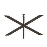 Matrixpoot Anordic Brown Ovaal/Rechthoek 140 cm Koker 4x8 cm