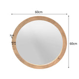 Salontafel Guus Naturel Mangohout 60 cm