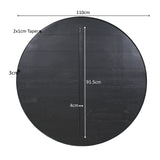 Eiken Blad Ferris 110 cm Zwart