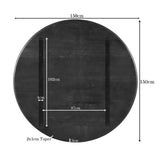 Eiken Blad Ferris 150 cm Bruin