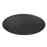 Eiken Blad Ferris Ovaal 210 cm Zwart