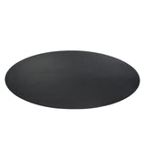 Eiken Blad Ferris Ovaal 280 cm Zwart