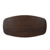 Eiken Blad Ferris Deens Ovaal 180 cm Bruin