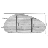 Eiken Blad Cloud 210 cm Naturel