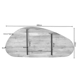 Eiken Blad Cloud 280 cm Naturel