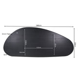 Eiken Blad Cloud 280 cm Zwart