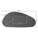 Eiken Blad Cloud 280 cm Bruin