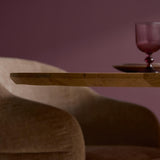 Ovale Eettafel - Naturel Eikenhout - 210 cm - Design Lattenpoot