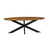 Eettafel Brandy | 180 cm | Ovaal