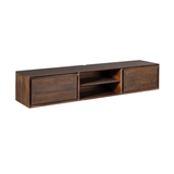 Zwevend tv meubel Ambiance Brown | 160 cm