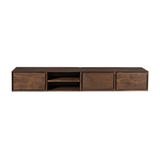Zwevend tv meubel Ambiance Brown | 200 cm