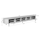 Tv meubel Excellent Taupe | 280 cm Starfurn