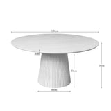 Salontafel Solana Zand Mangohout 50 cm