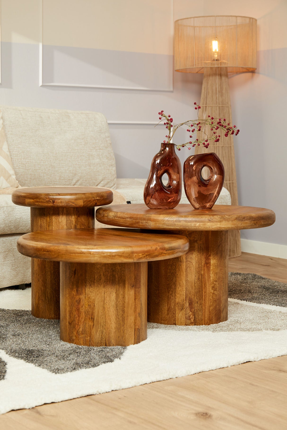 Salontafel Maya | 70 cm | set van 3
