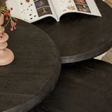 Salontafel Ohio Black | 70 cm| set van 3