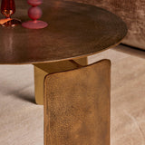 Salontafel - Goud - Aluminium - 60 cm - Rond - Modern Design