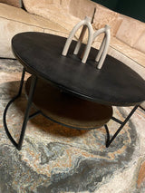 Salontafel - Goud - Zwart - Aluminium - IJzer - 80 cm - Rond