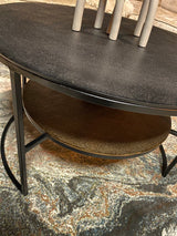 Salontafel - Goud - Zwart - Aluminium - IJzer - 80 cm - Rond