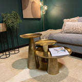Salontafel - Goud - Aluminium - 50 cm