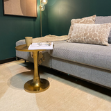 Salontafel - Rond - Goud - Aluminium - 45 cm