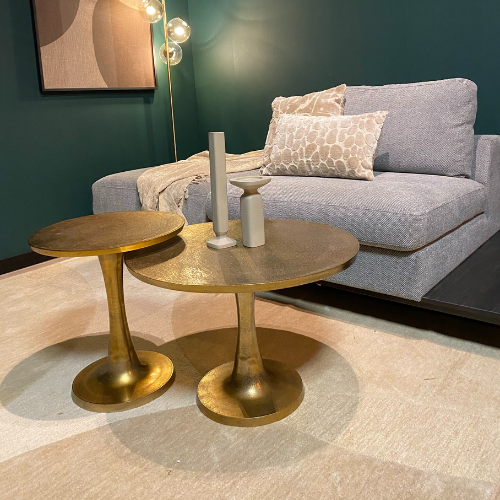 Salontafel - Goud - Aluminium - 65 cm