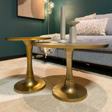 Salontafel - Goud - Aluminium - 65 cm