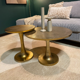 Salontafel - Goud - Aluminium - 65 cm