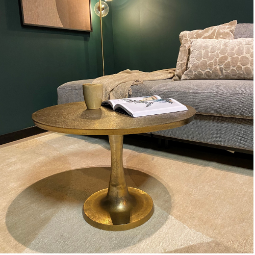 Salontafel - Goud - Aluminium - 65 cm