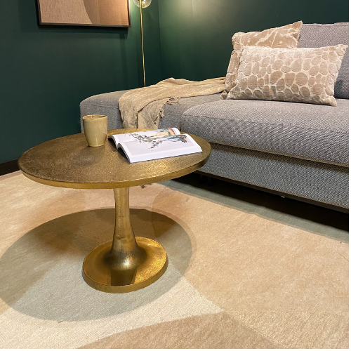 Salontafel - Goud - Aluminium - 65 cm