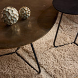 Salontafel-set - Goud - Aluminium - 121 cm - 2-delig
