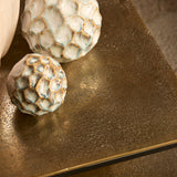 Salontafel Set van 3 - Brons Aluminium - Vierkant - Industrieel