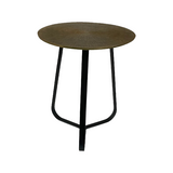 Salontafel - Goud - Aluminium - IJzer - 40 cm - Rond