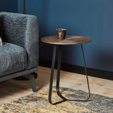 Salontafel - Goud - Aluminium - IJzer - 40 cm - Rond