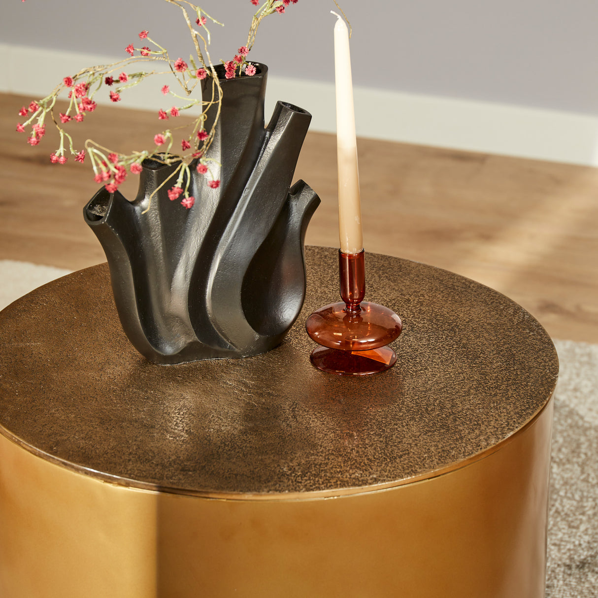 Salontafel - Goud - Aluminium - 60 cm