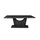 Eettafel - Zwart Mangohout - Modern Design - 200 cm