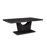 Eettafel - Zwart Mangohout - Modern Design - 200 cm
