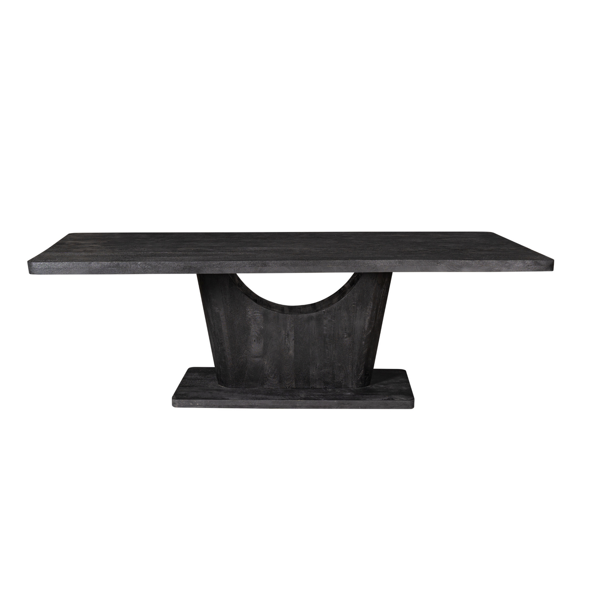 Eettafel - Zwart Mangohout - Modern & Industrieel Design - 240 cm