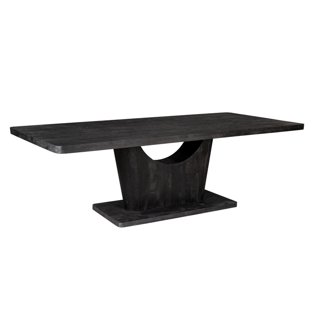 Eettafel - Zwart Mangohout - Modern & Industrieel Design - 240 cm
