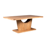 Eettafel - Naturel Mangohout - Modern Design - 200 cm