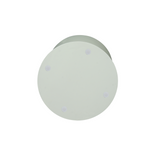 Bijzettafel - Groen Mangohout - Modern Zandloper Design - 33 cm
