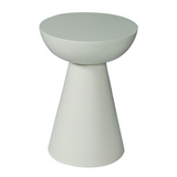 Bijzettafel - Groen Mangohout - Conisch Design - 30 cm