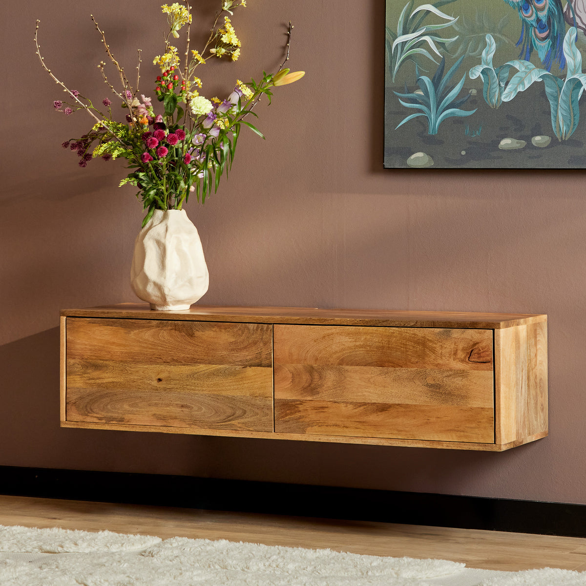 Zwevend tv meubel Vision Natural | 120 cm