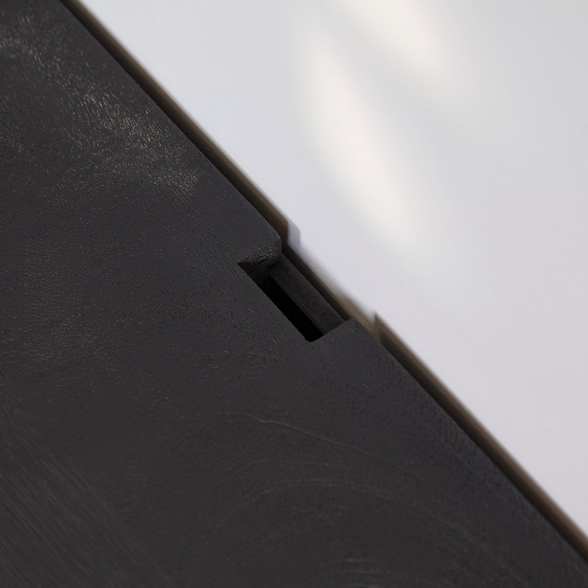 Zwevend tv meubel Vision Black | 120 cm