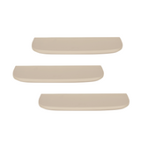 Wandplank Zand Mangohout - Set van 3 - 60 cm