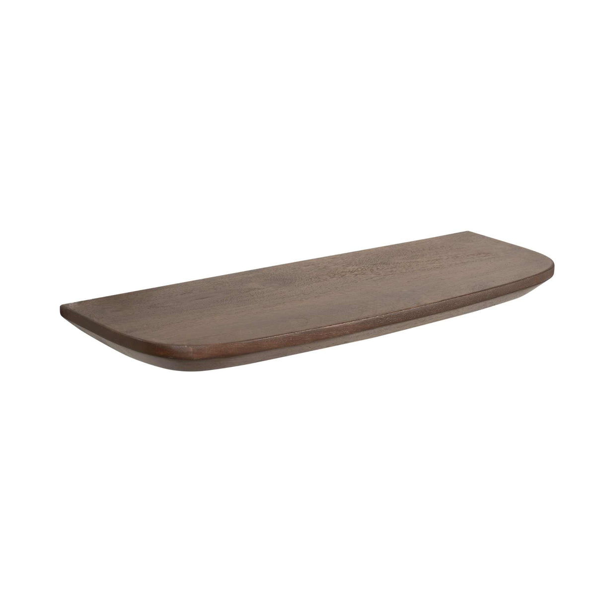 Wandplanken Gusta Bruin - Mangohout Set van 3 (60 cm)