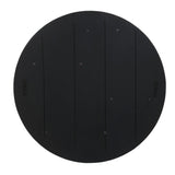 Wandrek - Rond - Zwart - Mangohout - 75 cm