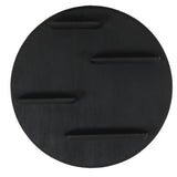 Wandrek - Rond - Zwart - Mangohout - 75 cm